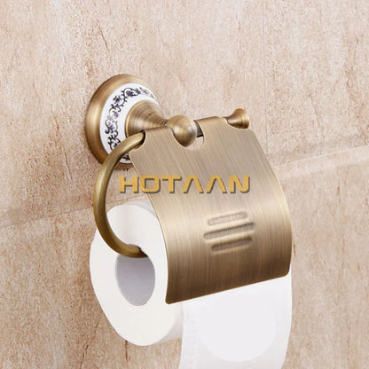 Solid Brass Bathroom Accessories Set