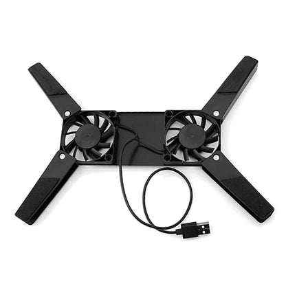 USB Laptop Cooling Pad with Dual Fans