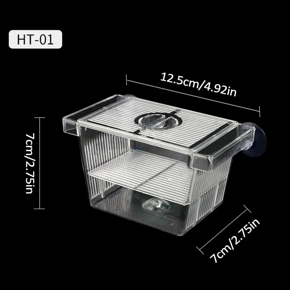Acrylic Fish Breeding & Isolation Box for Aquariums