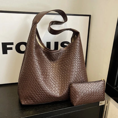 Large Capacity Casual Armpit Bag for Work & Daily Use
