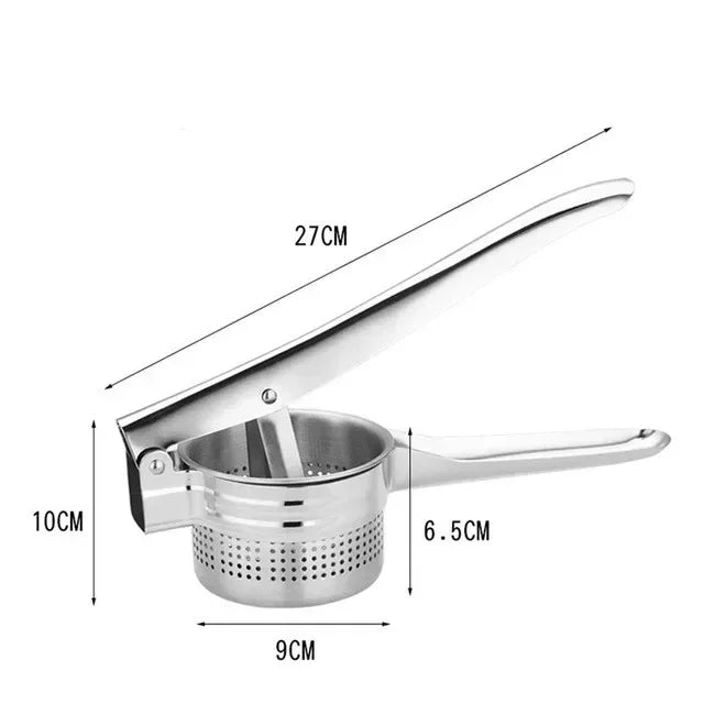 Stainless Steel Potato Ricer & Vegetable Press