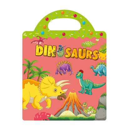 Kids Transportation Sticker Activity Book