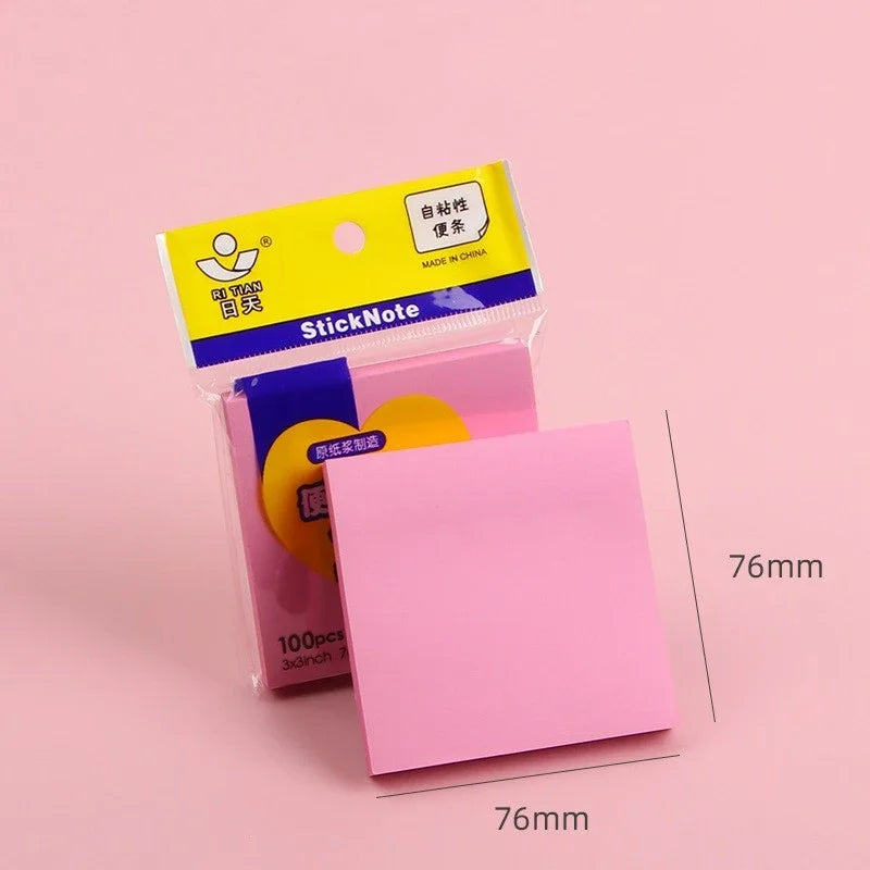 Color Self-Adhesive Sticky Notes