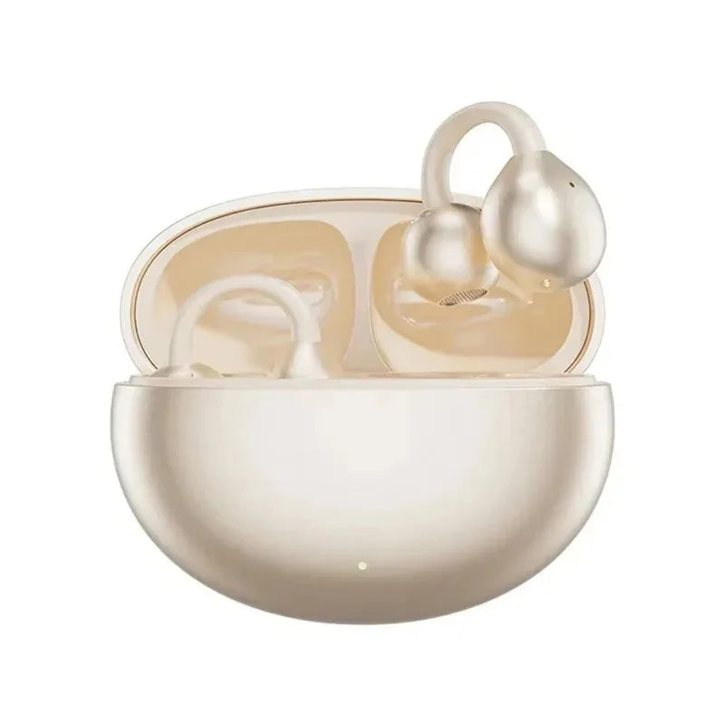 M91 Wireless Ear Clip Bluetooth 5.4 Earbuds with ENC