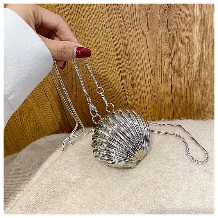 Shell Design Crossbody Handbag
