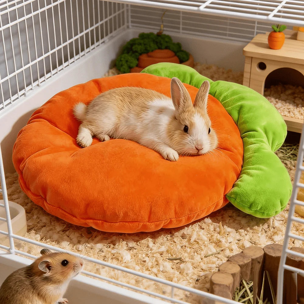 Carrot Shaped Small Animal Sleeping Mat