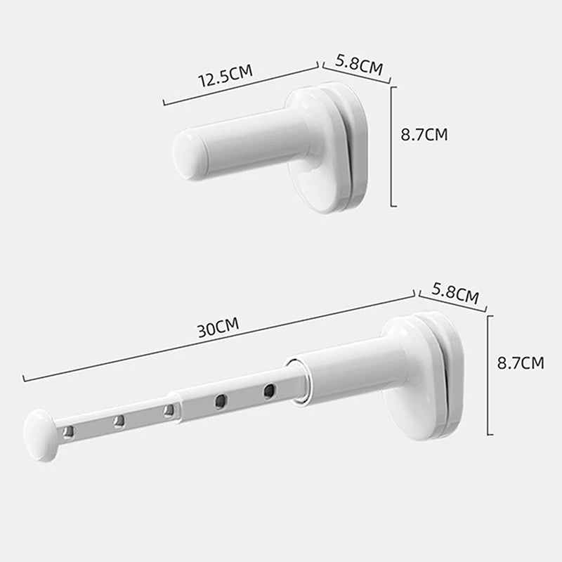 Portable Clip-On Hanging Rack for Clothes & Towels