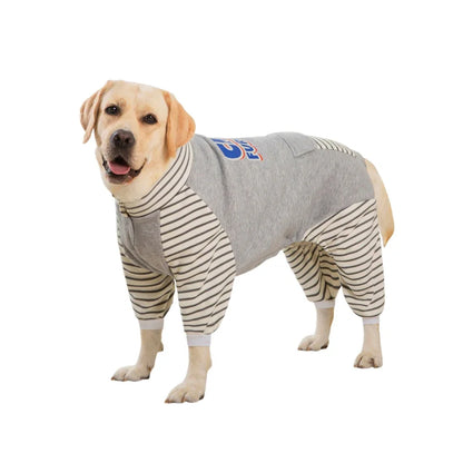 Miss Doggy Warm Turtleneck Dog Pajamas for Large Dogs