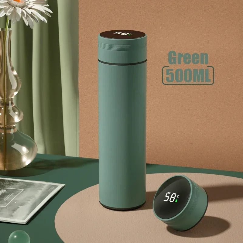 Smart Temperature Display Vacuum Flask