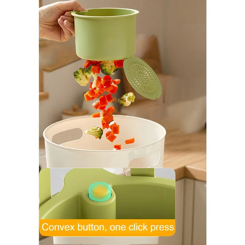 Hanging Sink Drain Basket & Food Strainer