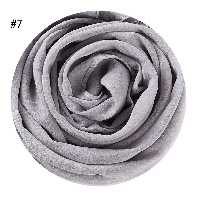 Malaysian Pearl Chiffon Hijab Scarf