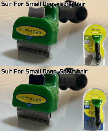 Pet Deshedding Grooming Comb for Cats & Dogs