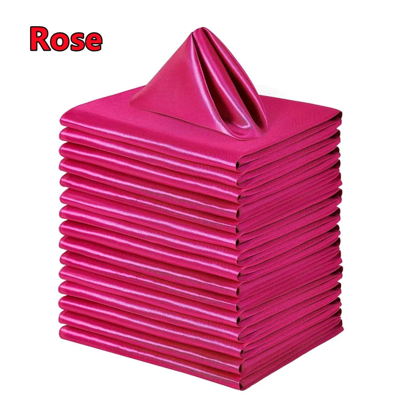 Satin Table Napkin Set