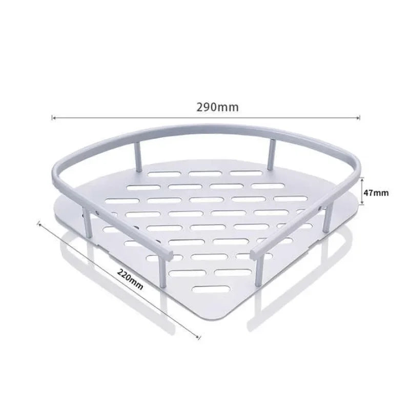 Wall-Mounted Corner Storage Shelf Set