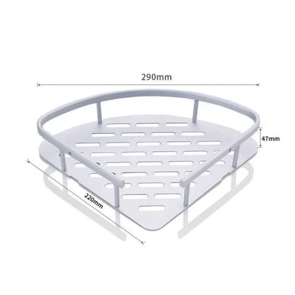 Wall-Mounted Corner Storage Shelf Set