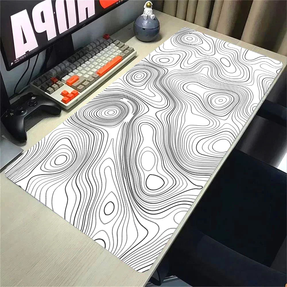 Topographic Extended Gaming Mouse Pad