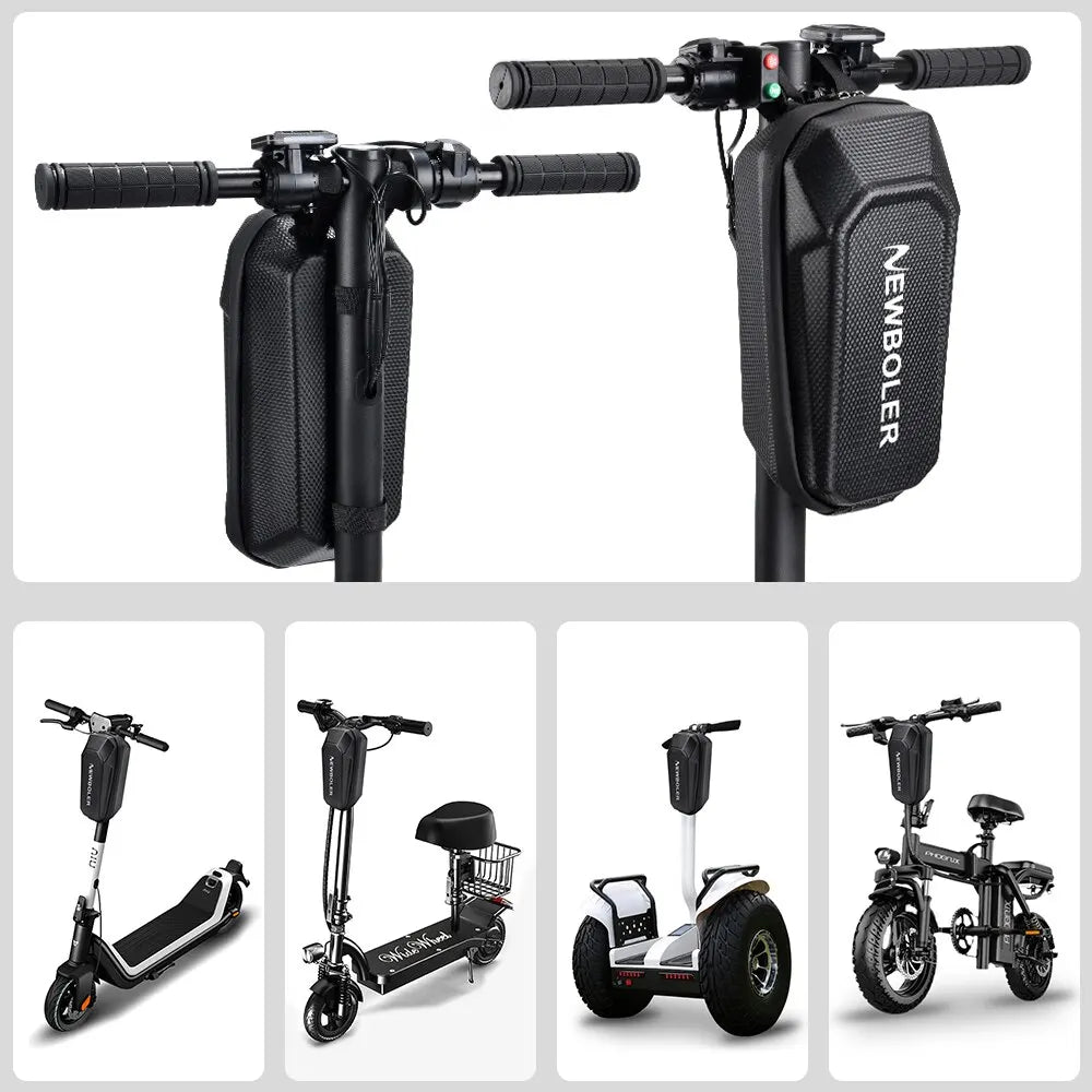 Waterproof EVA Hard Shell Scooter Handlebar Bag