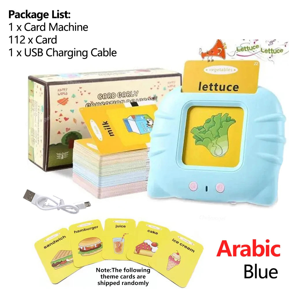 Talking Flash Cards Learning Machine