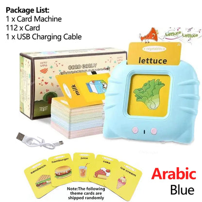 Talking Flash Cards Learning Machine