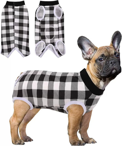 Cotton Dog Recovery Suit Anti-Licking Jumpsuit