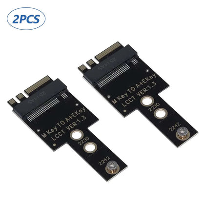 M.2 A/E Key to NVMe SSD Adapter Card for Mini PC