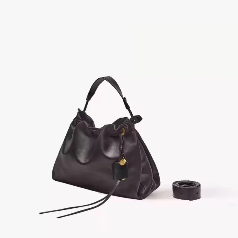 Large Capacity Soft PU Commuter Tote Bag
