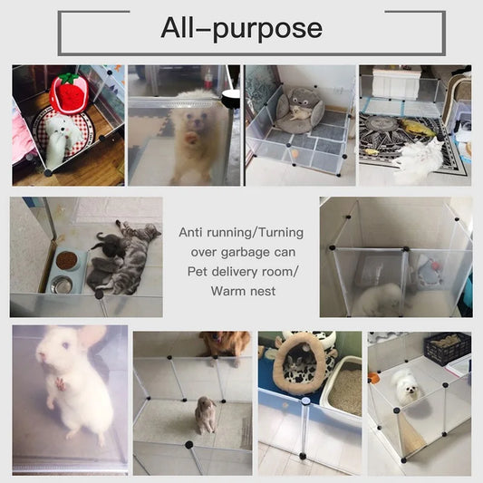 Modular Small Pet Playpen Fence