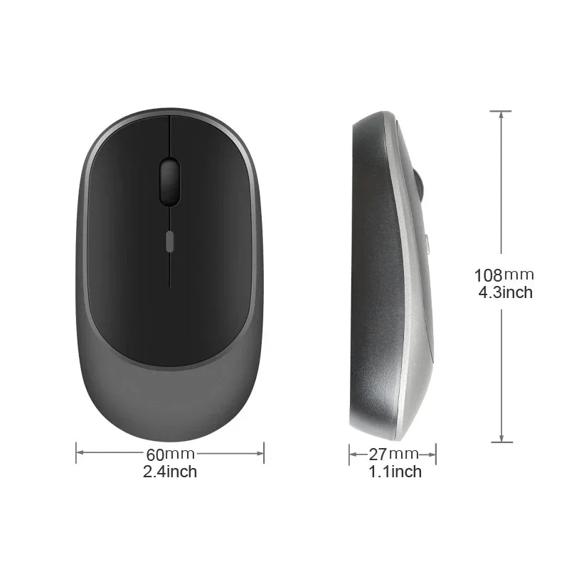 Rechargeable Wireless Bluetooth Mouse