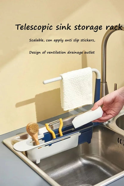 Telescopic Sink Storage Rack