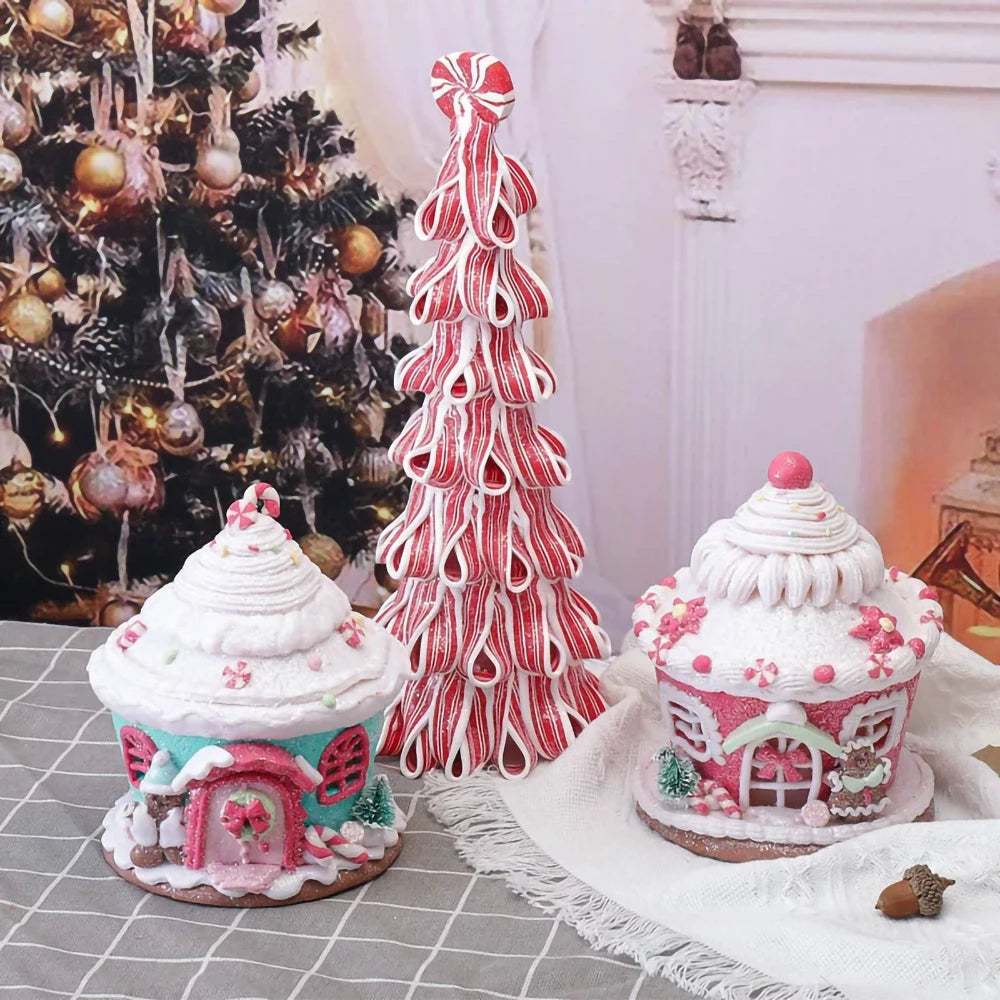 Luminous Christmas Castle Ornament