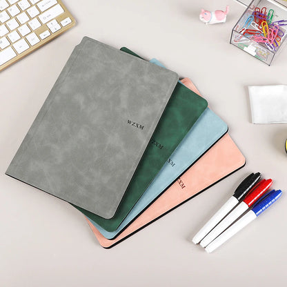 A5 Reusable Dry Erase Whiteboard Notebook