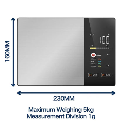 Smart Bluetooth Kitchen Nutrition Scale