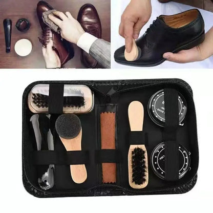 Portable Professional Shoe Care Kit