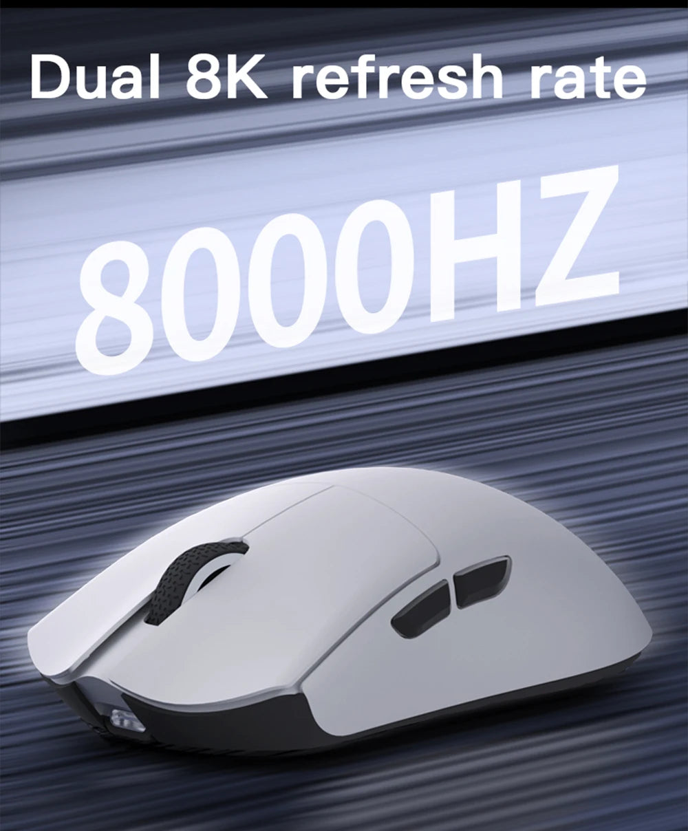 Darmoshark M3 V2 Ultralight Gaming Mouse with PAW3395 Sensor & 8K Polling