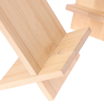 Wooden Phone & Tablet Holder Stand