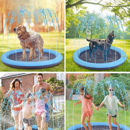 Interactive Dog Water Spray Splash Mat