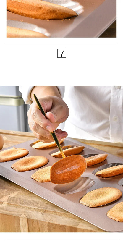 Stainless Steel Madeleine Baking Tray
