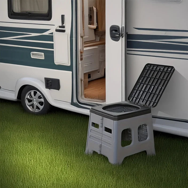 Portable Folding Camping Toilet Stool