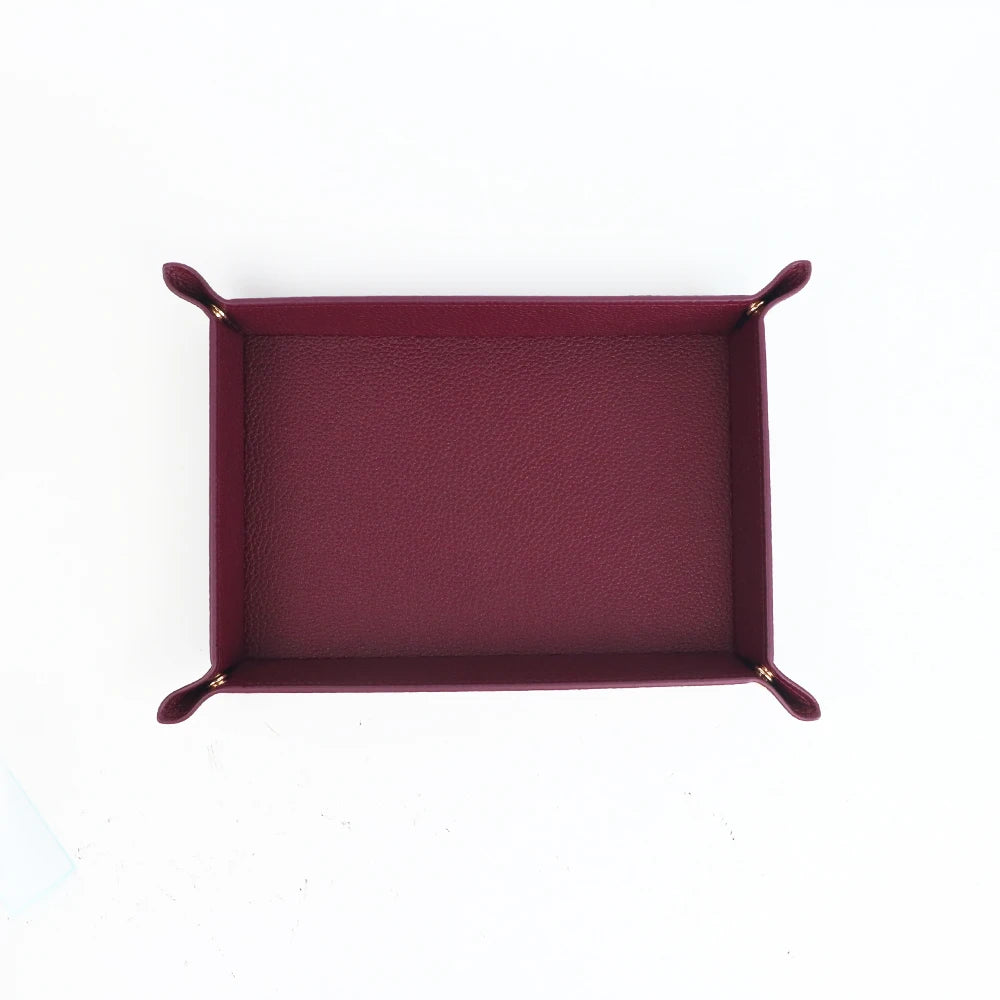 Personalised PU Leather Catchall Tray