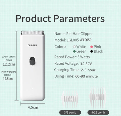 Practical Household Accessory – Pet Grooming Wireless Shaving – pp