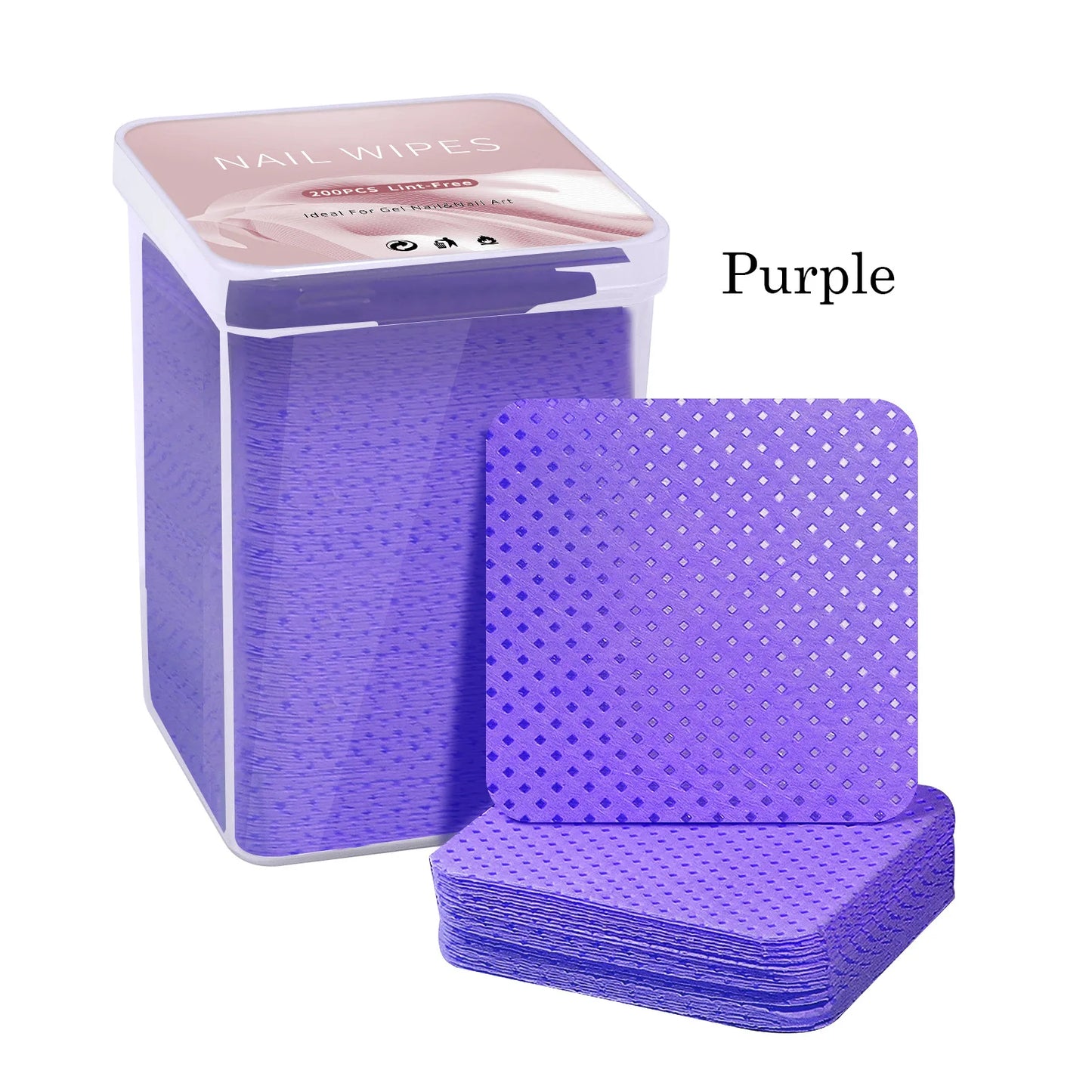 Lint-Free Nail Polish Remover Wipes