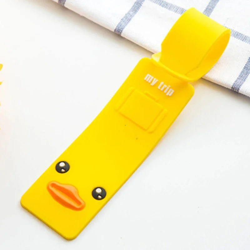 Cute Silicone Luggage Tag