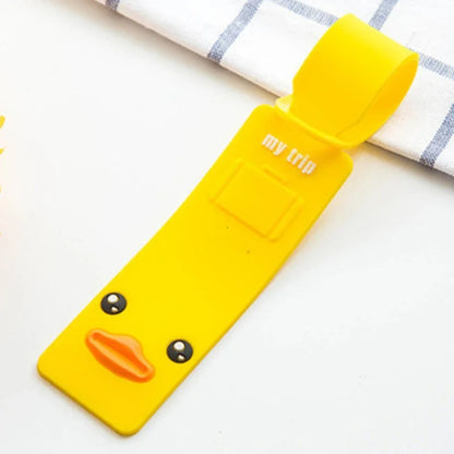 Cute Silicone Luggage Tag