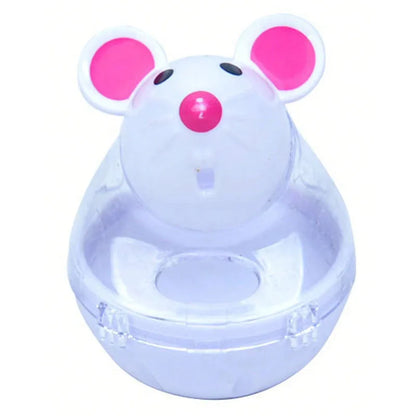 Rolling Mouse Treat Dispenser Toy for Cats & Dogs