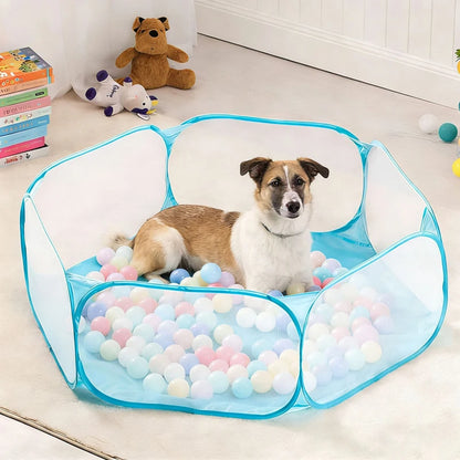 Foldable Pet Ball Pit Play Tent – 1.2M