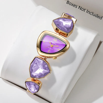 Rhinestone Bracelet Quartz Watch