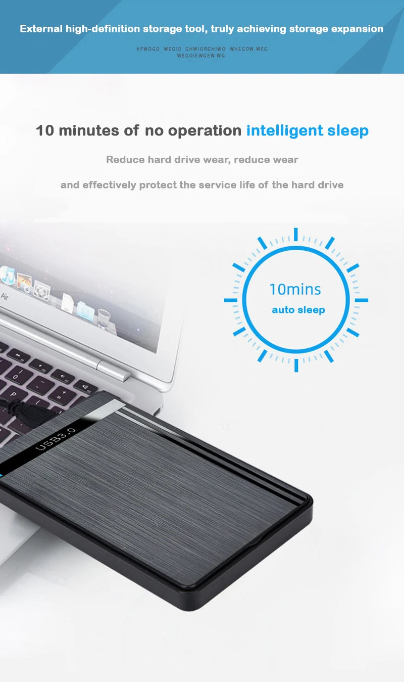 UTHAI 2.5” SATA SSD & HDD USB 3.1 External Enclosure