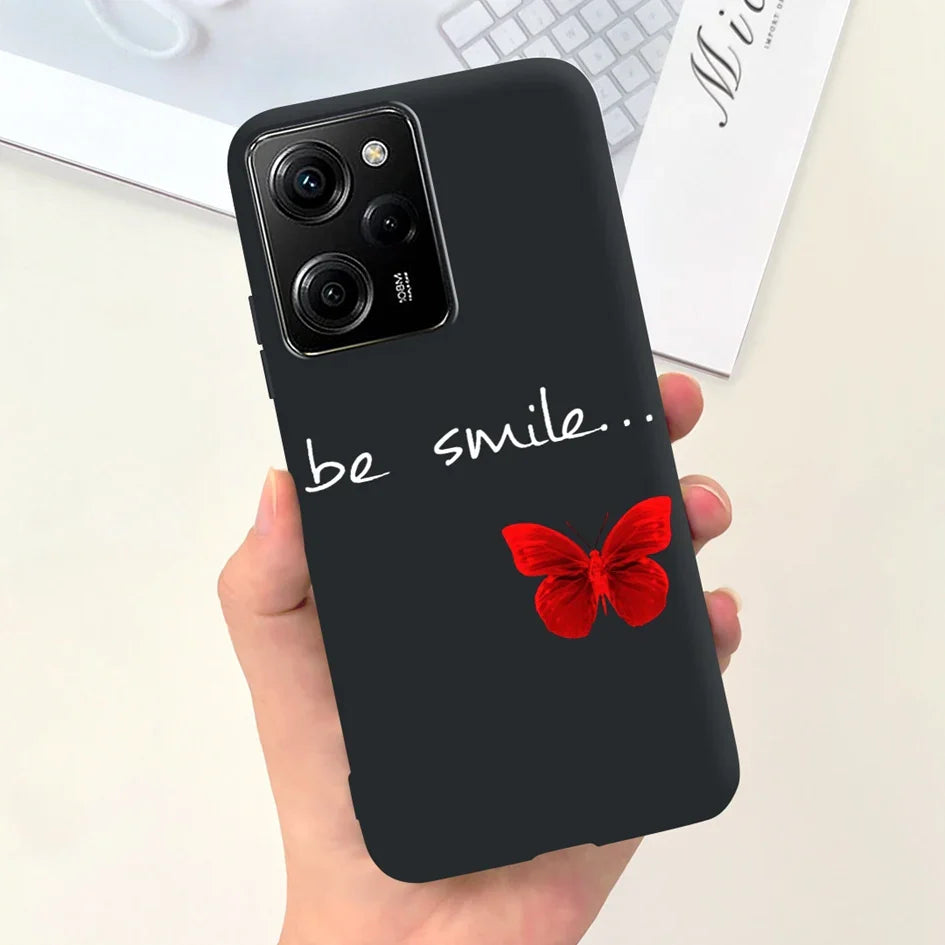 Shockproof Silicone Fashion Pattern, shockproof, silicone, red Mobile