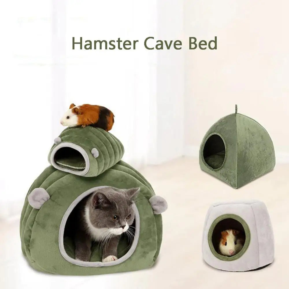Soft Small Animal Cozy Cave Bed
