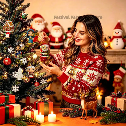 24-Day Christmas Countdown Ornament Box